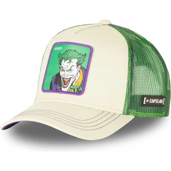 czapka-trucker-bezowo-zielona-joker-dc5-jok2-dc-comics-od-capslab