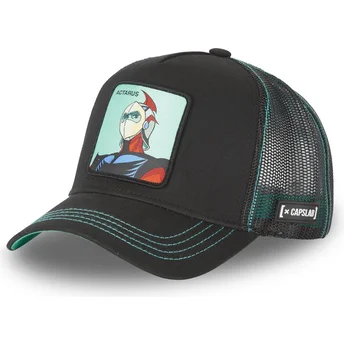 Gorra trucker negra Daisuke Duke Fleed CAS ACT1 Robot Grendizer de Capslab
