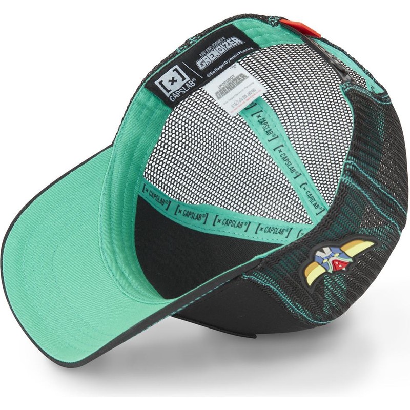 capslab-daisuke-duke-fleed-cas-act1-robot-grendizer-black-trucker-hat