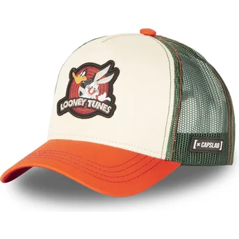 cap-islenkta-beige-snapback-bugs-bunny-and-daffy-duck-looney-tunes-capslab