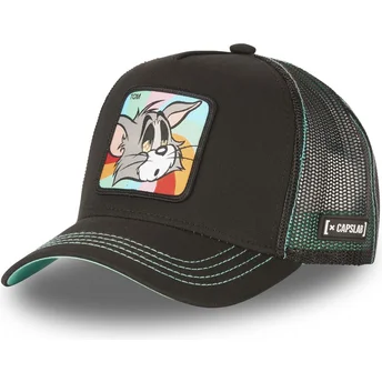 kepure-islenkta-juoda-snapback-to5-tom-looney-tunes-capslab