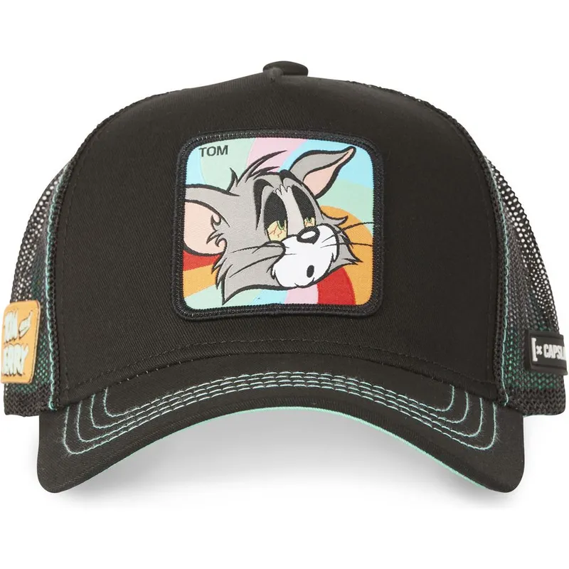 kepure-islenkta-juoda-snapback-to5-tom-looney-tunes-capslab kepure-islenkta-juoda-snapback-to5-tom-looney-tunes-capslab