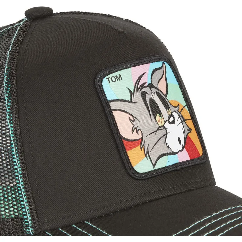 kepure-islenkta-juoda-snapback-to5-tom-looney-tunes-capslab kepure-islenkta-juoda-snapback-to5-tom-looney-tunes-capslab