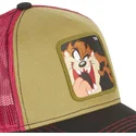 kepure-islenkta-ruda-snapback-tasmanijos-velnias-looney-tunes-capslab