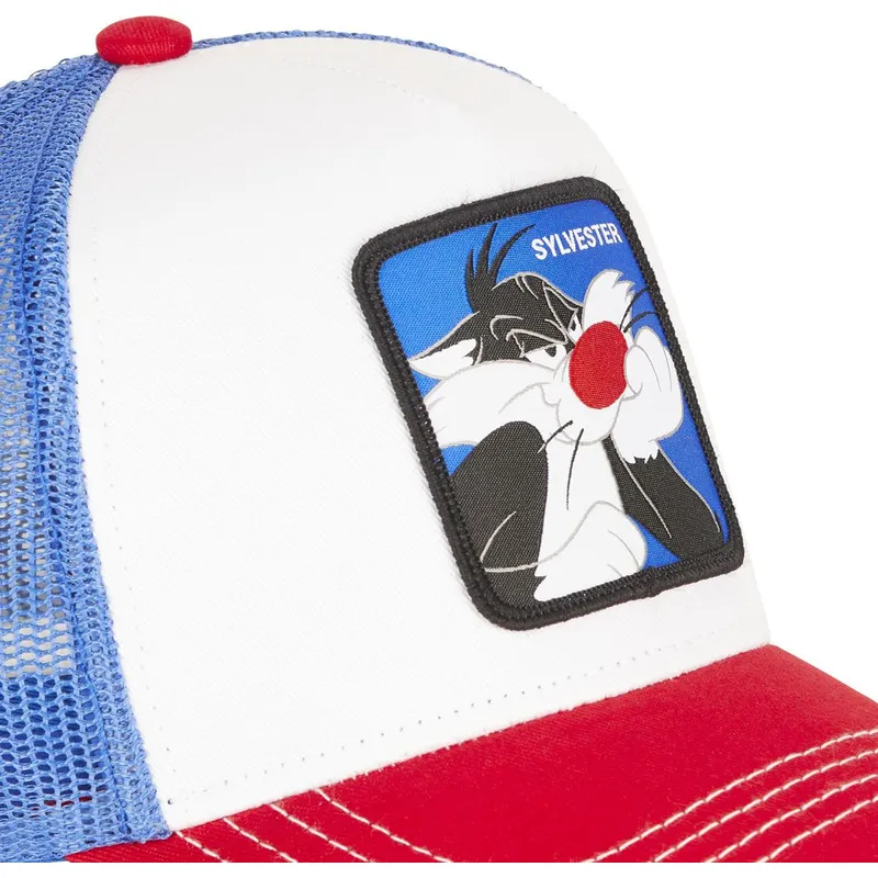 kepure-islenkta-balta-snapback-sy2-silvestras-looney-tunes-capslab