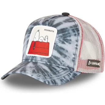 kepure-islenkta-tamsiai-melyna-snapback-tie-snoopy-zemes-riesutai-capslab