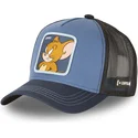 kepure-islenkta-tamsiai-melyna-snapback-je4-jerry-looney-tunes-capslab