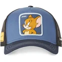 kepure-islenkta-tamsiai-melyna-snapback-je4-jerry-looney-tunes-capslab