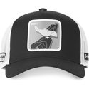 capslab-daffy-duck-da2-looney-tunes-black-and-white-trucker-hat