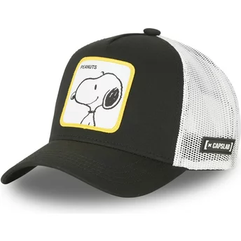Capslab Snoopy DO2 Peanuts Black and White Trucker Hat