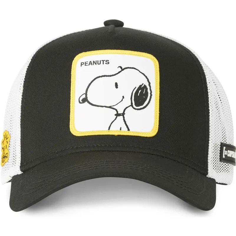 kepure-islenkta-juoda-snapback-do2-snoopy-zemes-riesutai-capslab
