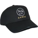 kepure-islenkta-juoda-reguliuojama-juostele-no1-cares-distressed-black-gold-the-no1-face