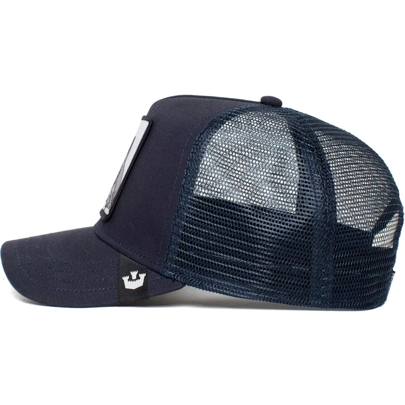 kepure-islenkta-tamsiai-melyna-snapback-dunnah-the-farm-goorin-bros