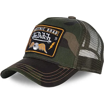 Czapka trucker moro SQUARE4 Von Dutch