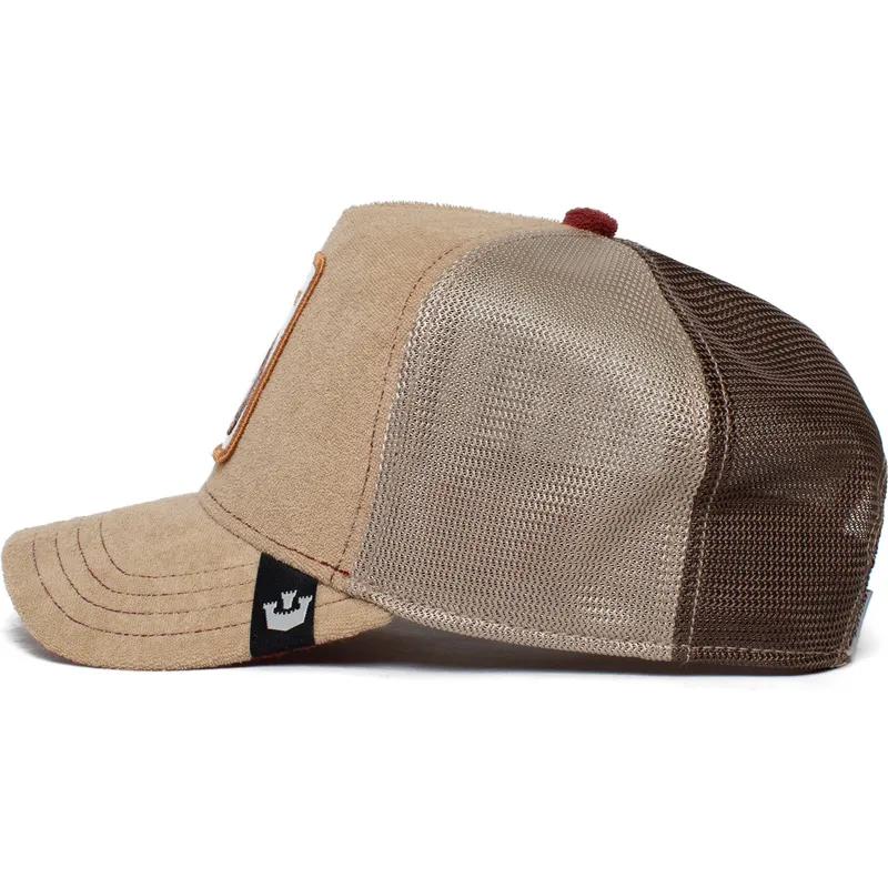 kepure-islenkta-ruda-snapback-low-key-best-mate-the-farm-goorin-bros