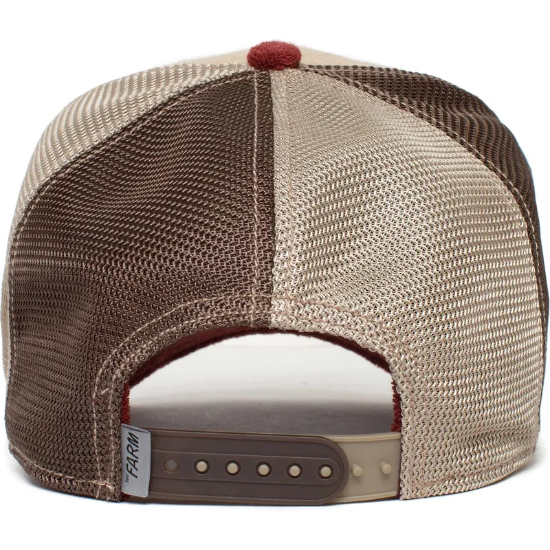 kepure-islenkta-ruda-snapback-low-key-best-mate-the-farm-goorin-bros