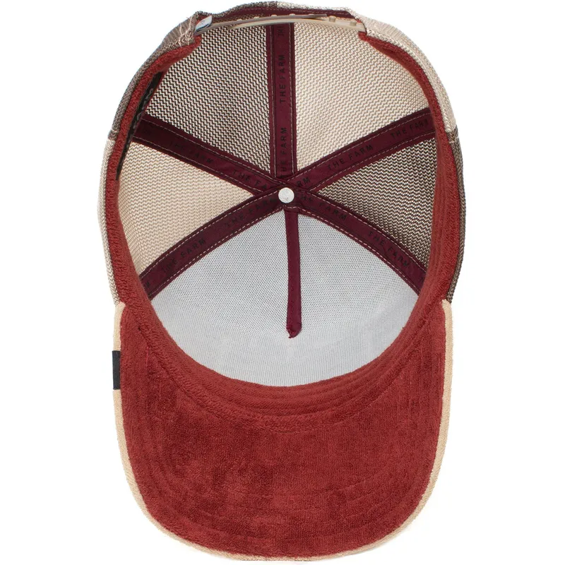 kepure-islenkta-ruda-snapback-low-key-best-mate-the-farm-goorin-bros