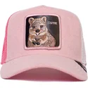 rozowa-czapka-truckerka-quokka-cutie-smile-more-the-farm-od-goorin-bros