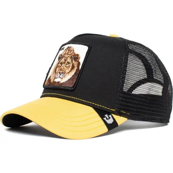 kepure-islenkta-juoda-snapback-the-king-lion-the-farm-goorin-bros