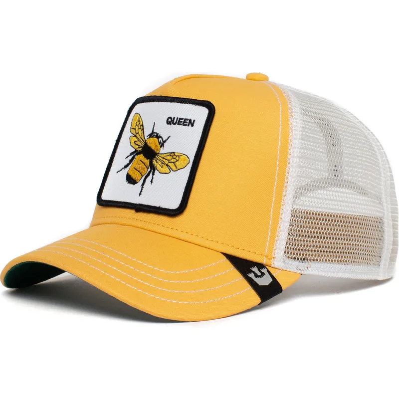 kepure-islenkta-geltona-snapback-the-queen-bee-the-farm-goorin-bros