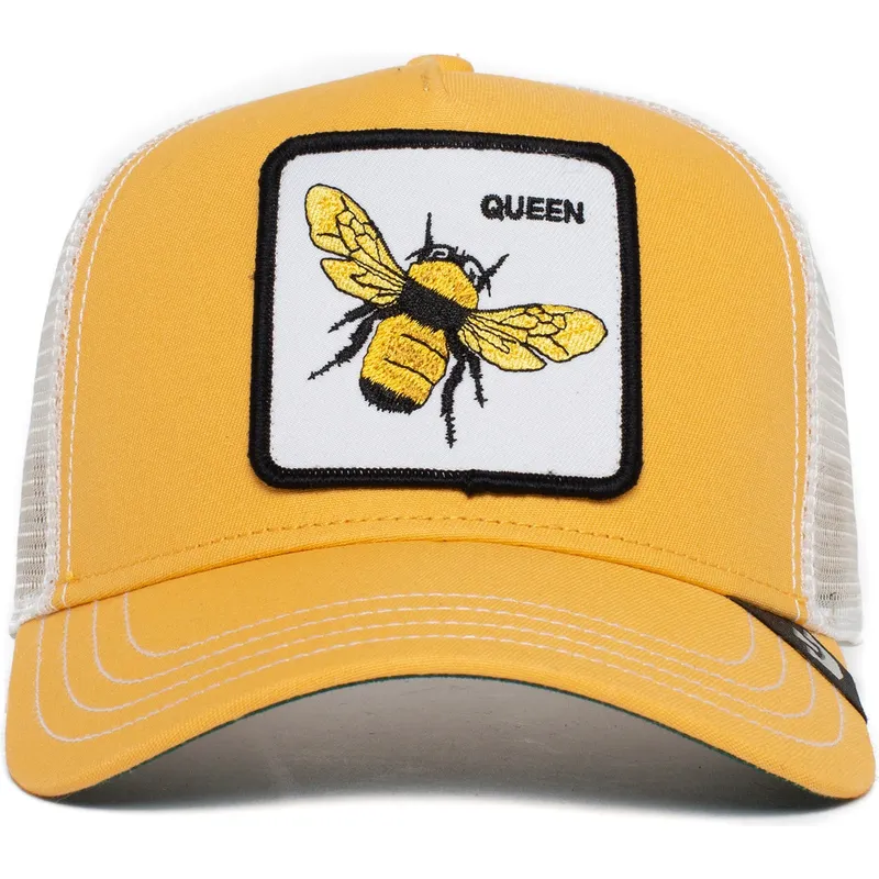 kepure-islenkta-geltona-snapback-the-queen-bee-the-farm-goorin-bros