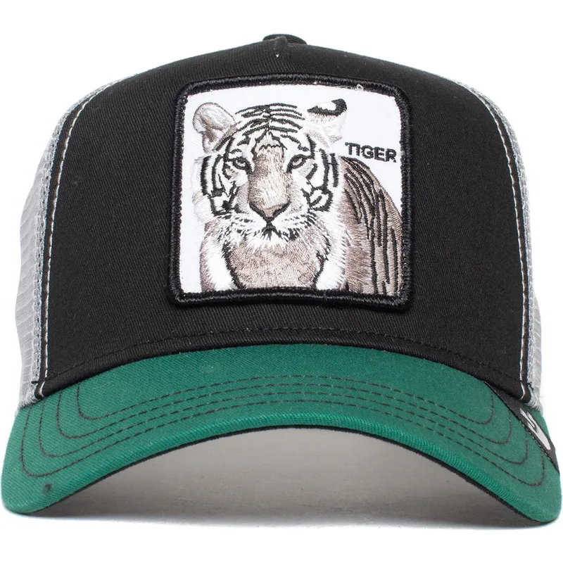 kepure-islenkta-juoda-snapback-the-white-tiger-the-farm-goorin-bros