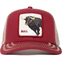 kepure-islenkta-raudona-snapback-the-bull-the-farm-goorin-bros