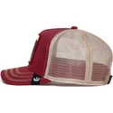 kepure-islenkta-raudona-snapback-the-bull-the-farm-goorin-bros