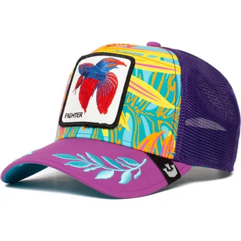 kepure-islenkta-vilkikas-violetine-snapback-pez-luchador-siam-fighter-even-betta-the-farm-the-farm-de-goorin-bros