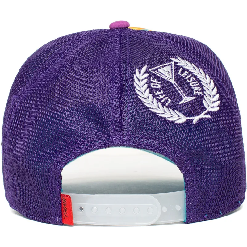 cap-islenkta-violet-snapback-pez-luchador-siam-fighter-even-betta-the-farm-the-farm-de-goorin-bros