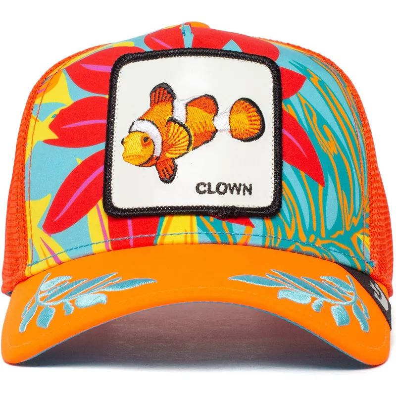 kepure-islenkta-oranzine-snapback-clown-public-anemone-the-farm-goorin-bros