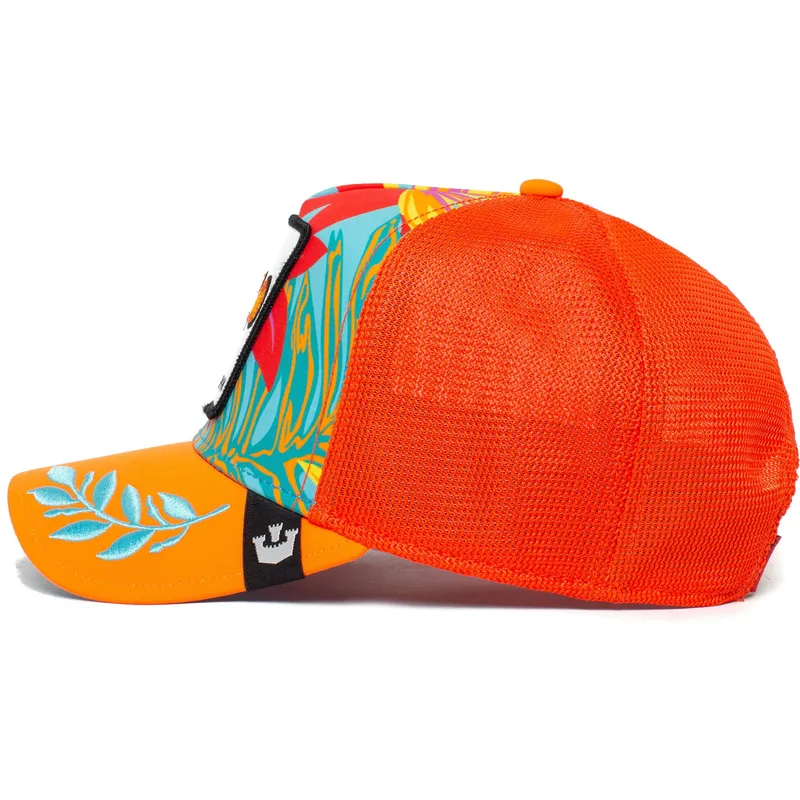 gorra-trucker-naranja-pez-dorado-clown-public-anemone-the-farm-de-goorin-bros