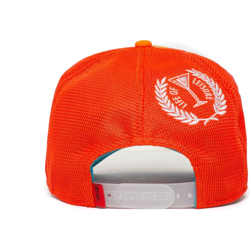 gorra-trucker-naranja-pez-dorado-clown-public-anemone-the-farm-de-goorin-bros