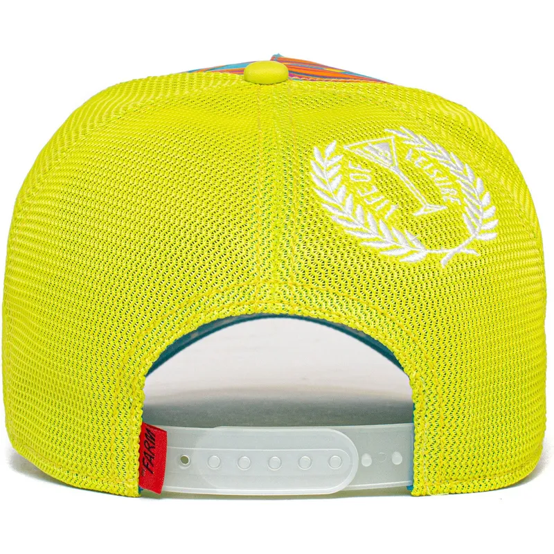 kepure-islenkta-geltona-snapback-crabby-totally-clawsome-the-farm-goorin-bros