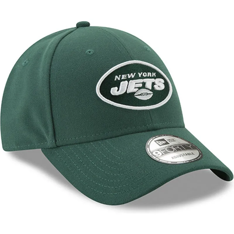 kepure-islenkta-zalia-reguliuojamas-9forty-the-league-new-york-jets-nfl-new-era