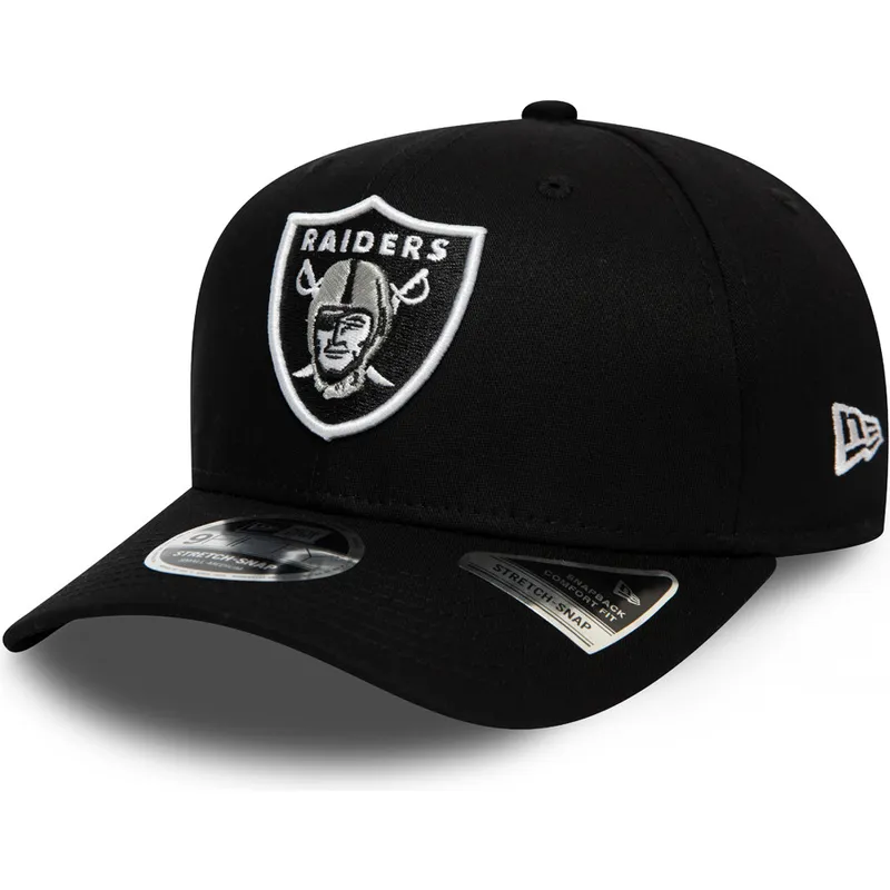 kepure-islenkta-juoda-snapback-9fifty-team-stretch-snap-las-vegas-raiders-nfl-new-era