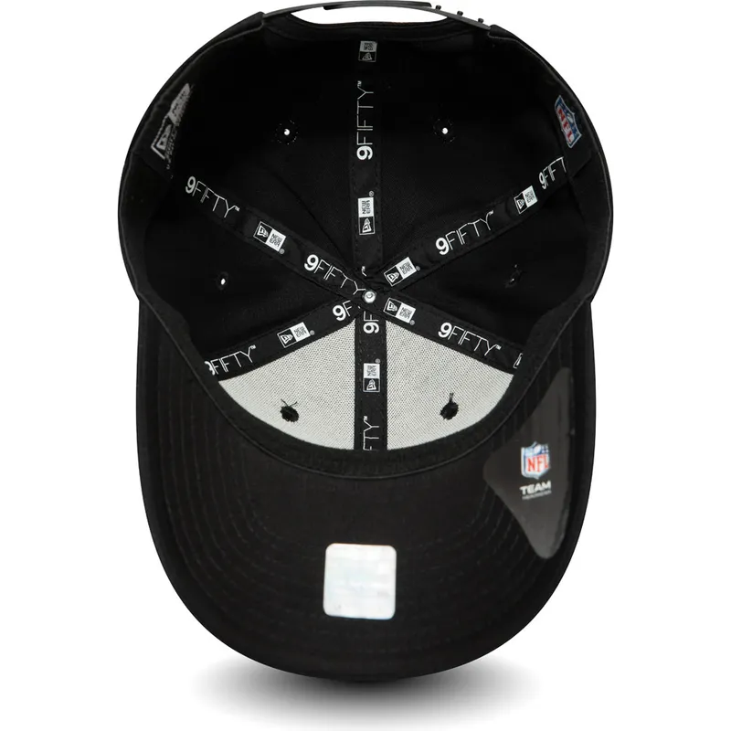 kepure-islenkta-juoda-snapback-9fifty-team-stretch-snap-las-vegas-raiders-nfl-new-era