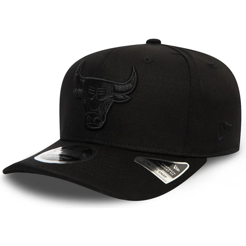 cap-islenkta-black-snapback-9fifty-tonal-stretch-snap-chicago-bulls-nba-new-era