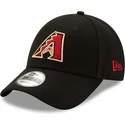 czarna-regulowana-czapka-z-zakrzywionym-daszkiem-9forty-the-league-arizona-diamondbacks-mlb-new-era