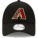 kepure-islenkta-juoda-reguliuojamas-9forty-the-league-arizona-diamondbacks-mlb-new-era