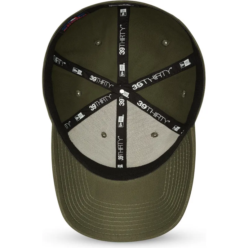 zielona-dopasowana-czapka-z-daszkiem-39thirty-league-essential-new-york-yankees-mlb-new-era