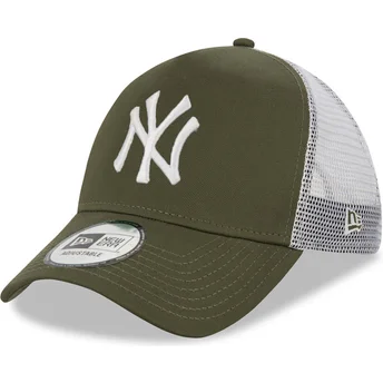 Cap išlenkta green snapback 9FORTY A Frame New York Yankees MLB New Era