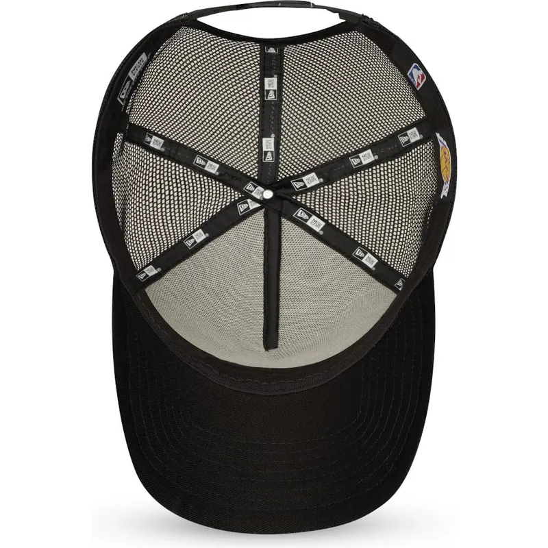 kepure-islenkta-juoda-snapback-9forty-a-frame-tonal-los-angeles-lakers-nba-new-era