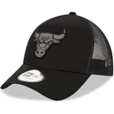 kepure-islenkta-juoda-snapback-9forty-a-frame-tonal-chicago-bulls-nba-new-era