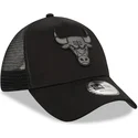 cap-islenkta-black-snapback-9forty-a-frame-tonal-chicago-bulls-nba-new-era