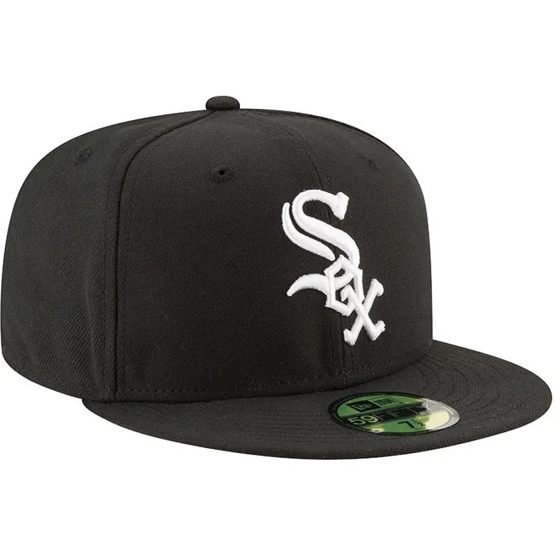 czarna-dopasowana-czapka-z-daszkiem-59fifty-authentic-on-field-game-chicago-white-sox-mlb-new-era