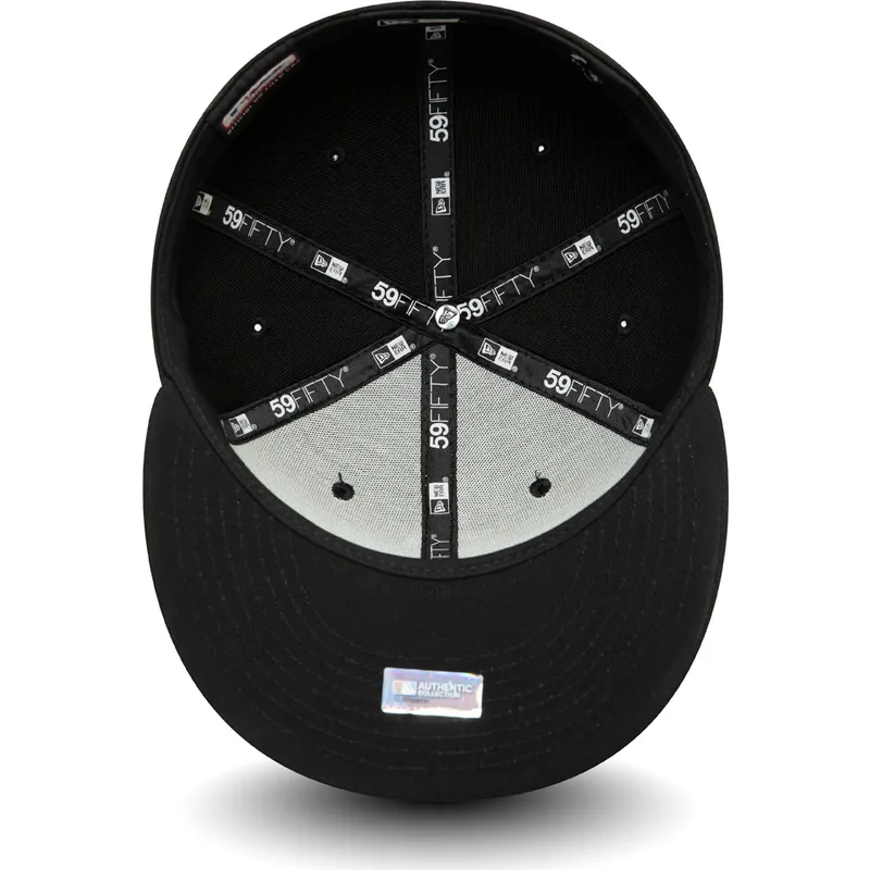 kepure-plokscia-juoda-priglundantis-59fifty-authentic-on-field-game-chicago-white-sox-mlb-new-era