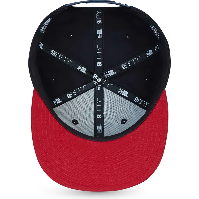 kepure-plokscia-tamsiai-melyna-snapback-9fifty-essential-atlanta-braves-mlb-new-era
