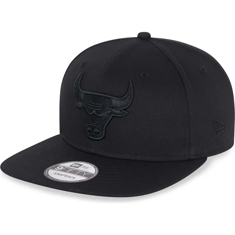 cap-plokscia-black-snapback-9fifty-chicago-bulls-nba-new-era
