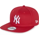 kepure-plokscia-raudona-snapback-9fifty-essential-new-york-yankees-mlb-new-era